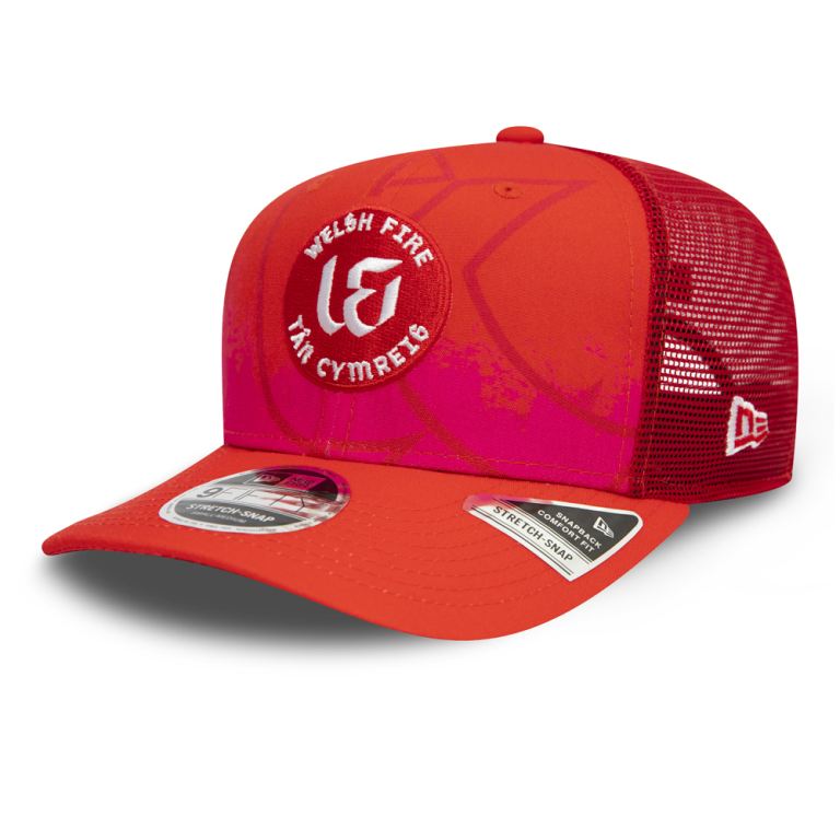 Gorras New Era 9fifty Rojos - Welsh Fire The Hund Print 82597TUDC